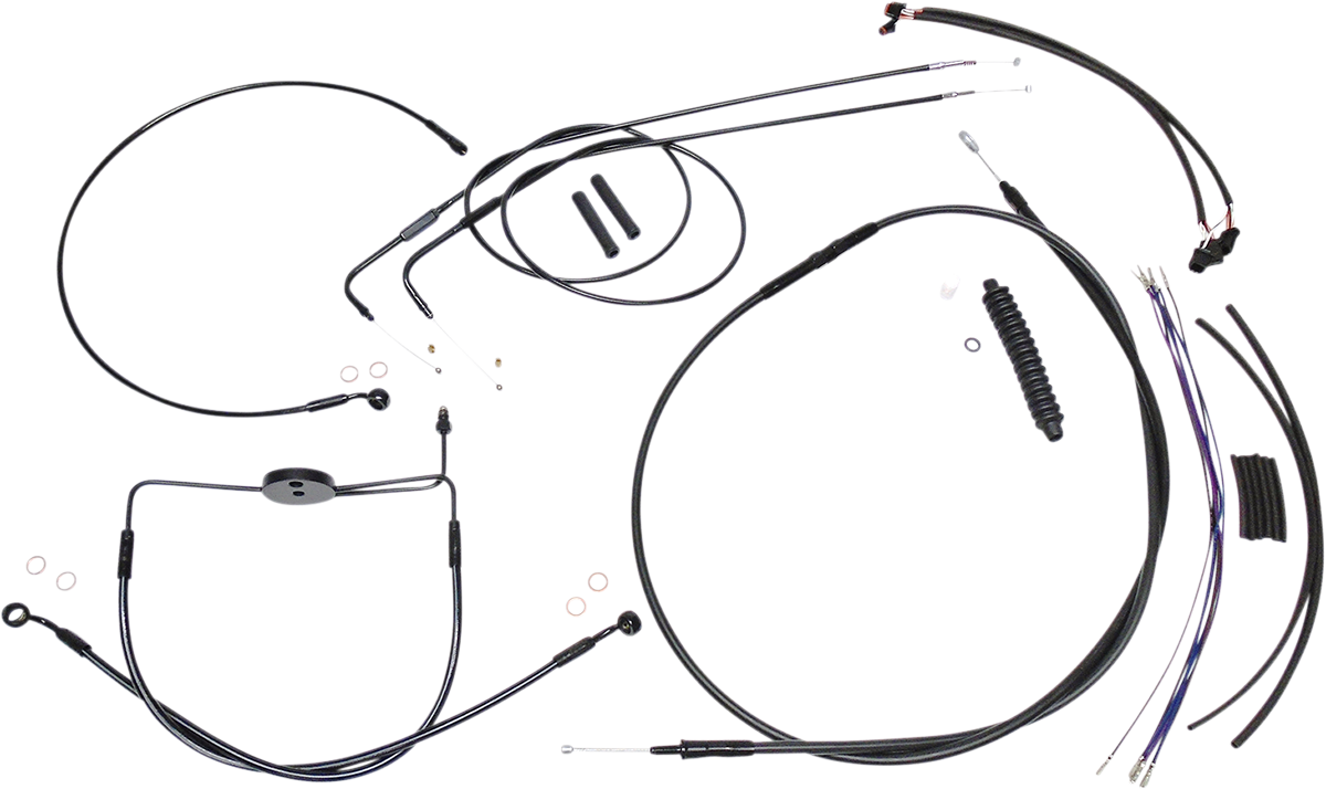 Magnum XR Stainless DOT Handlebar Installation Kits 12" - 14" 486201