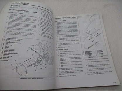 Buell Official Factory 1997-1998 M2 Cyclone Service Manual 99491-98Y
