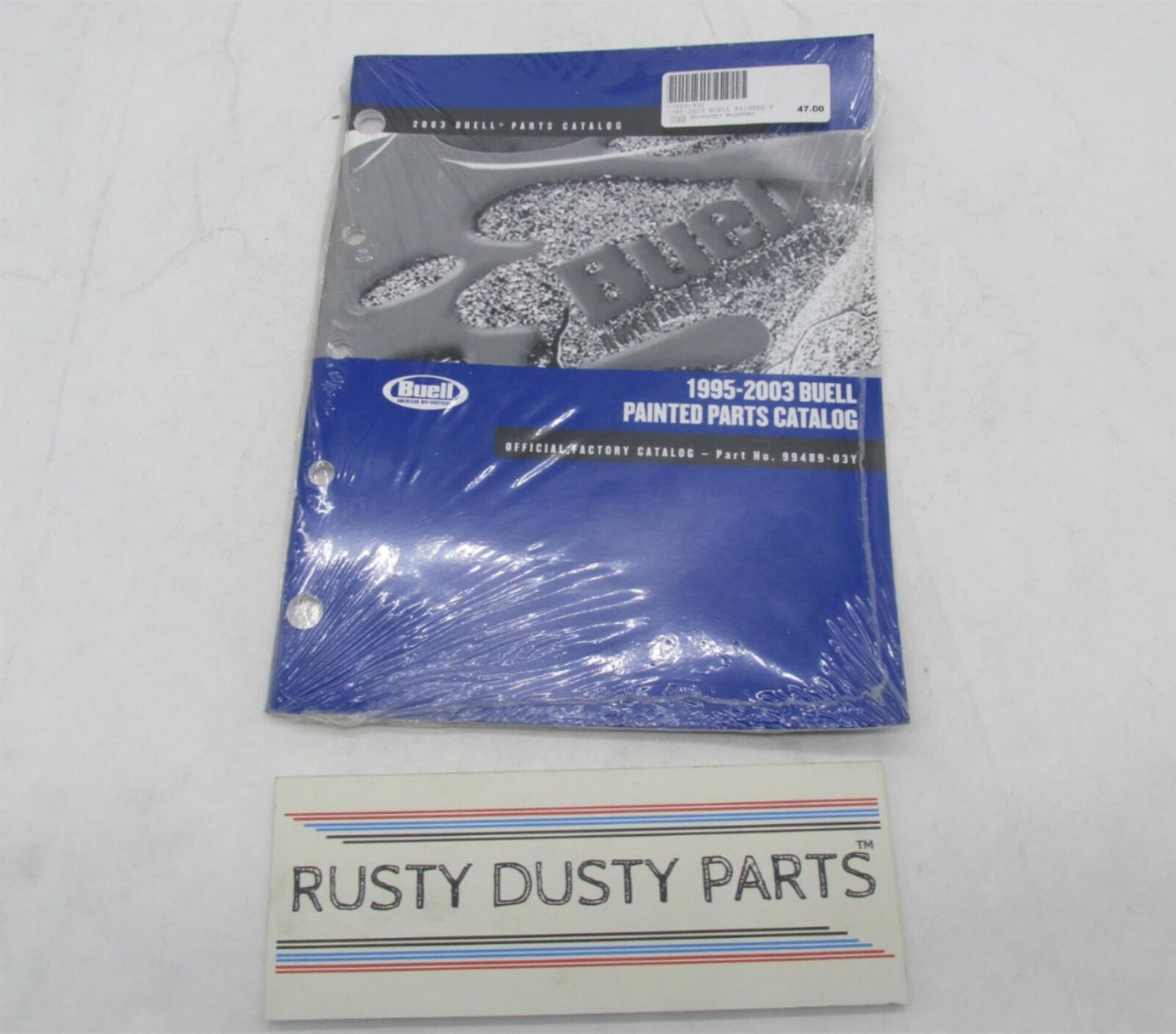 Buell NOS Sealed Official Factory 1995-2003 Painted Parts Catalog 99489-03Y