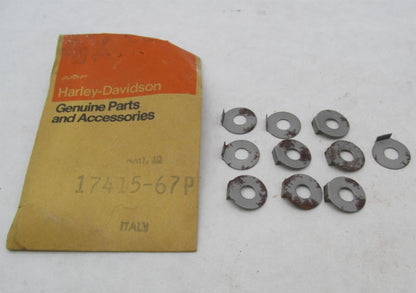 Lot of 10 Harley Davidson Genuine NOS Aermacchi Lock Washers 17415-67P