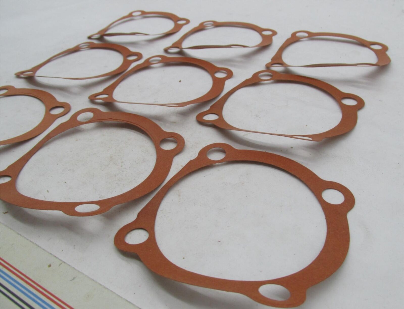 Lot of 9 Harley-Davidson Genuine NOS Aermacchi Cylinder Base Gaskets 16774-61P