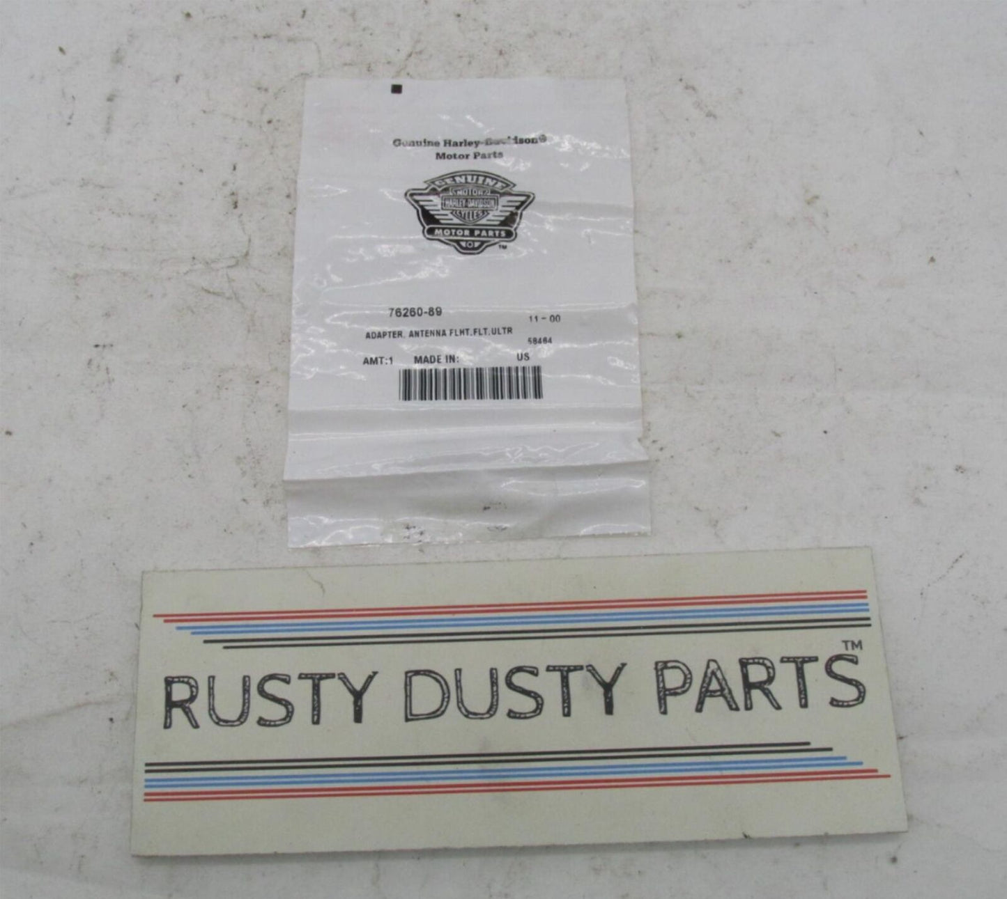 Harley Davidson Genuine NOS FLHT FLT Ultra Antenna Adapter 76260-89
