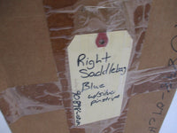 Harley Davidson Genuine NOS  Blue Right Saddlebag w/ Silver Pinstripe 90898-07CH
