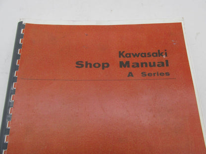 Genuine Kawasaki 1969- 1971 A1 A7 H1 Shop Repair Manual A Series Motorcycles
