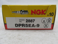 Box of 10 NGK NOS Standard Spark Plugs 2887 DPR5EA-9