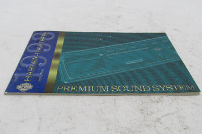 Harley-Davidson Official Factory 1998 Sound System Manual Book 99464-98