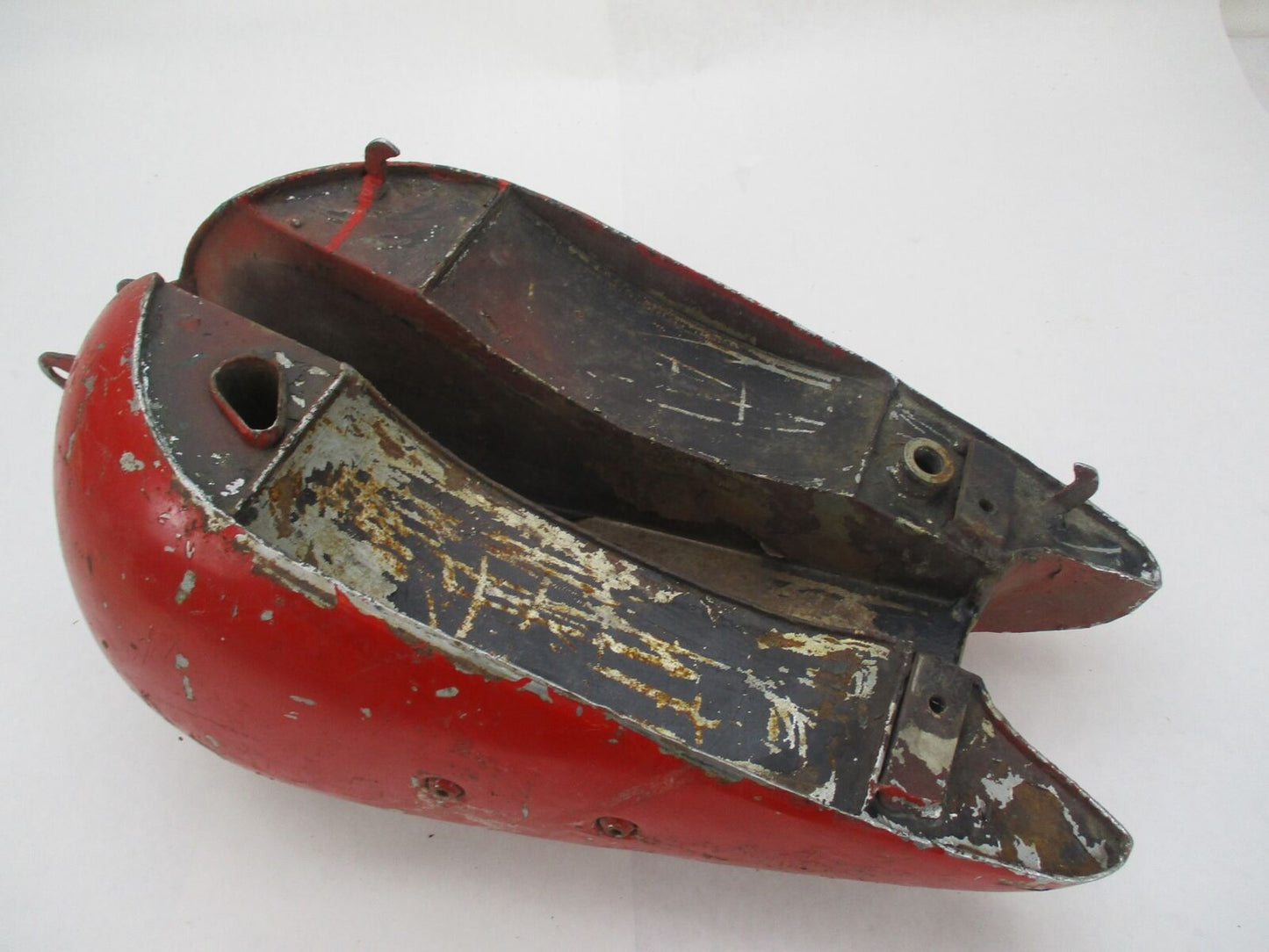 Vintage BSA C11 C12 C15 Red Fuel Petrol Gas Tank