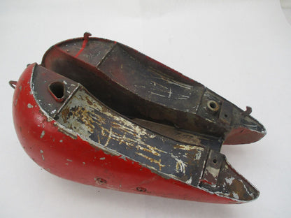 Vintage BSA C11 C12 C15 Red Fuel Petrol Gas Tank
