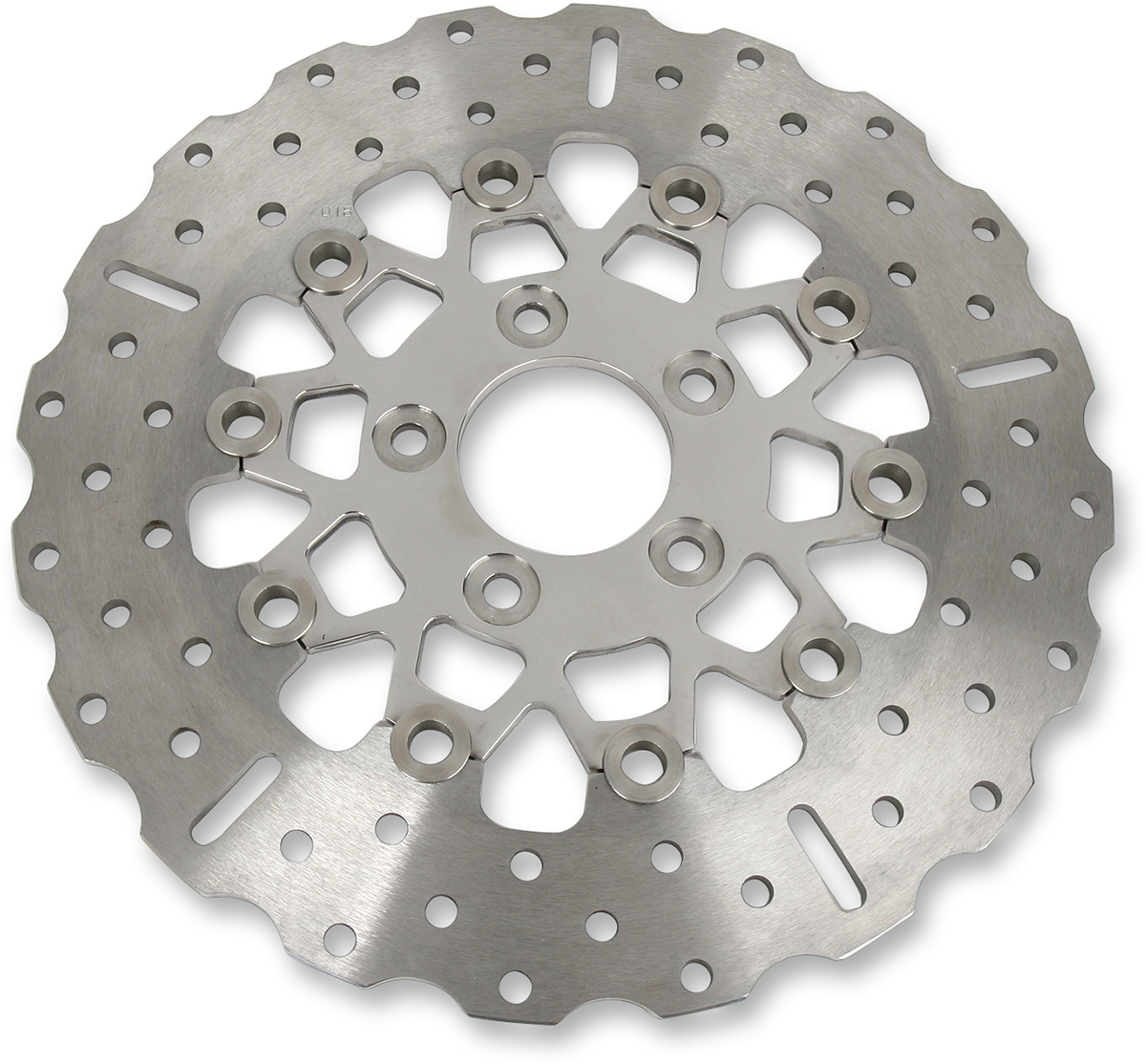 EBC Brake Rotors for Big Twin Models 10-Button Rear-Wide Band Contoured RSD018C