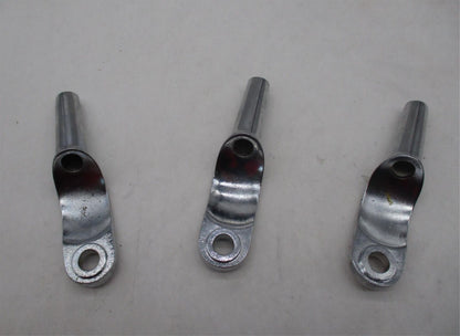 Lot of 3 Harley Davidson Turn Signal Relocation Chrome Brackets