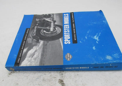 Harley-Davidson Official Factory 2002 Sportster Service Manual Book 99484-02