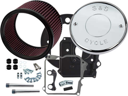S & S Cycle Indian Air Cleaner Kit with Cover 170-0294E