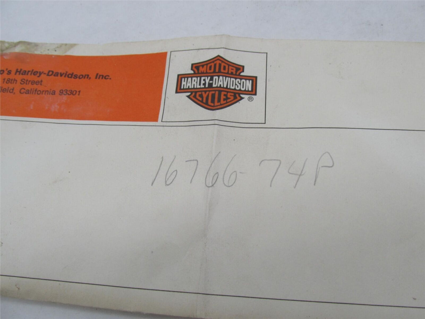 Lot of 12 Harley-Davidson Genuine NOS Aermacchi Cylinder Head Gaskets 16766-74P