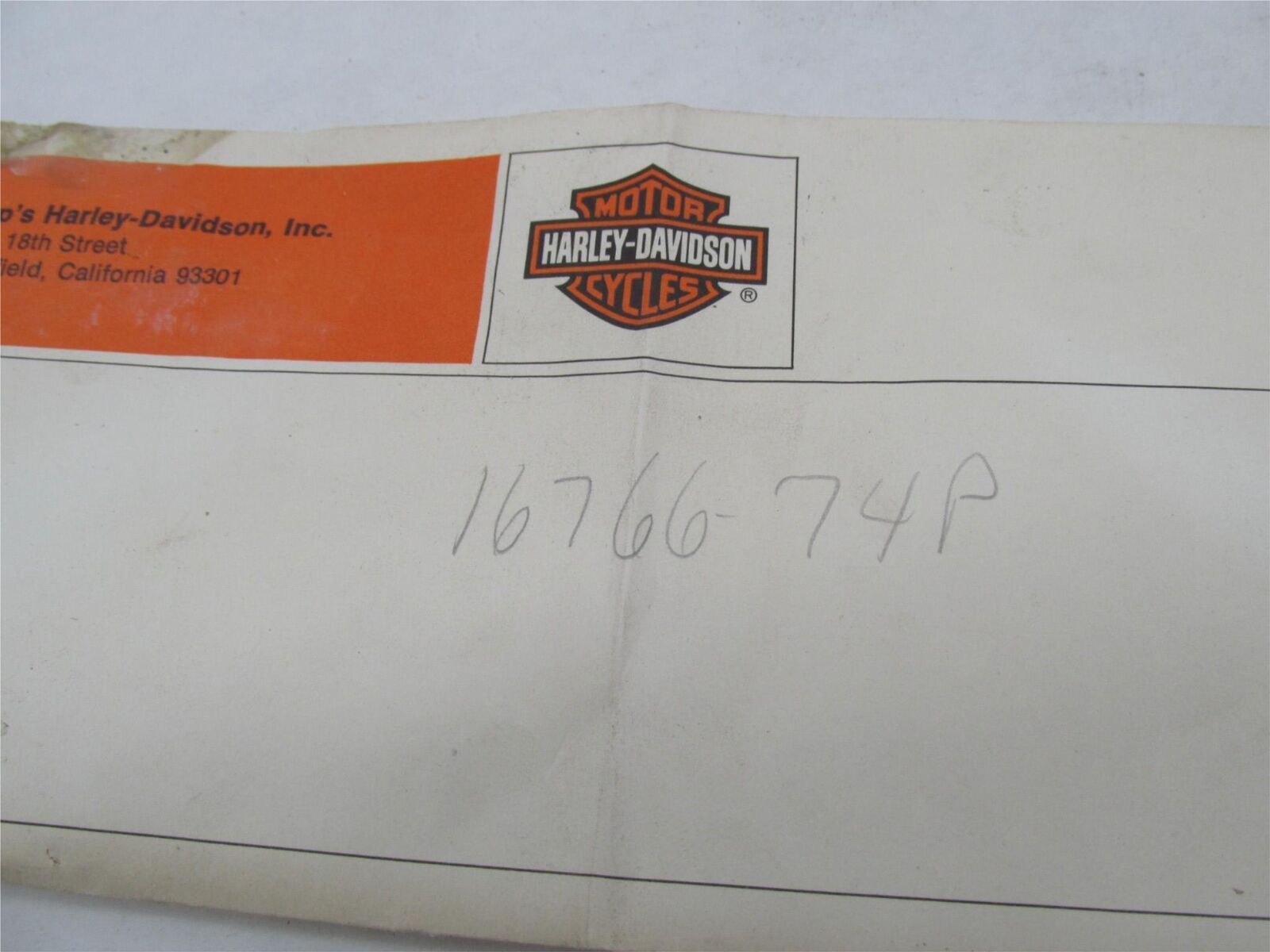 Lot of 12 Harley-Davidson Genuine NOS Aermacchi Cylinder Head Gaskets 16766-74P