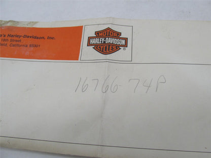 Lot of 12 Harley-Davidson Genuine NOS Aermacchi Cylinder Head Gaskets 16766-74P