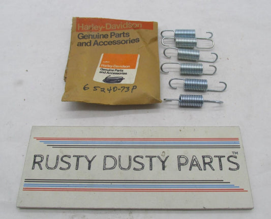 Lot of 6 Harley-Davidson Genuine NOS Aermacchi Exhaust Springs 65240-73P