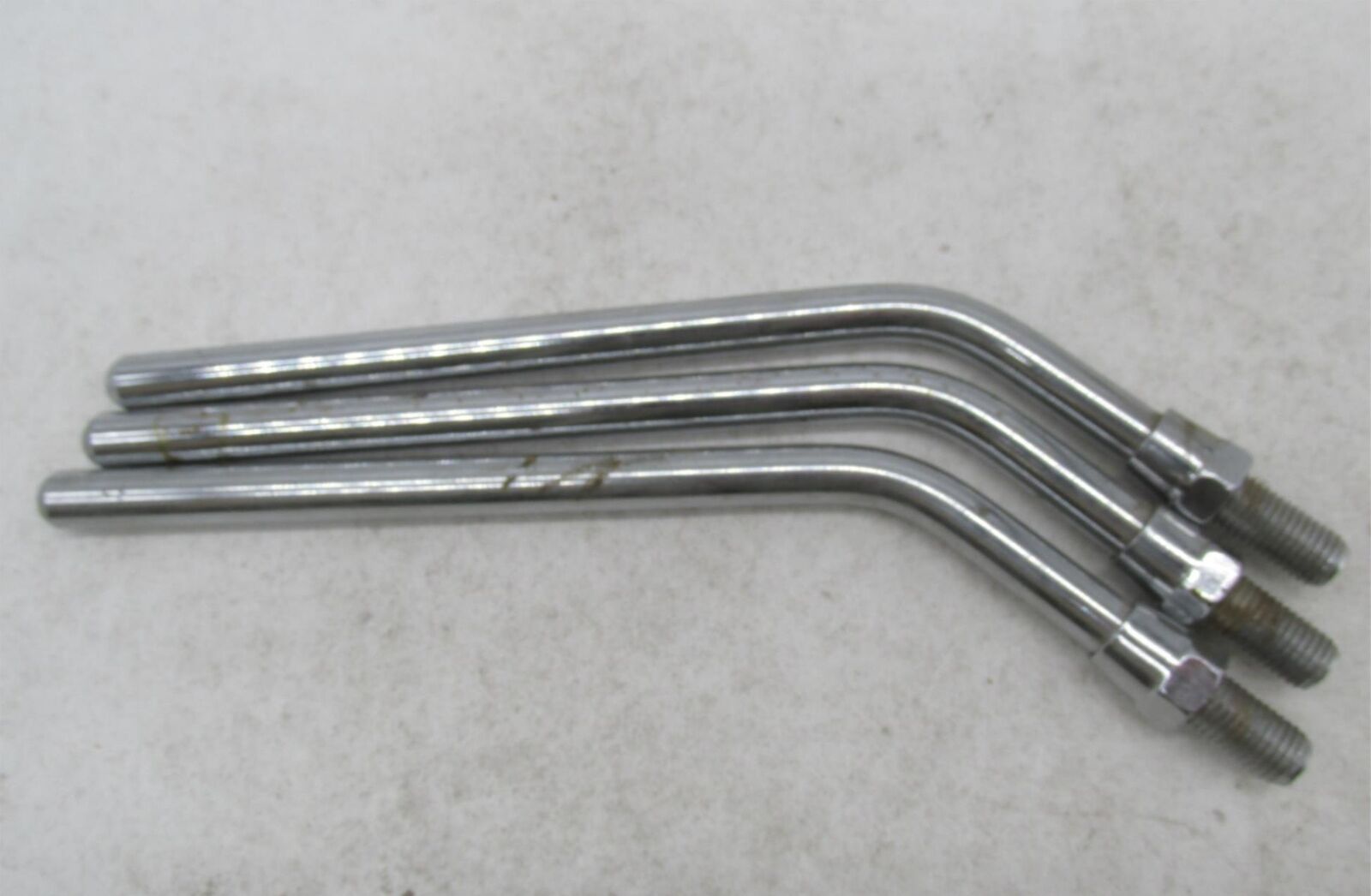 Lot of 3 Harley Davidson Universal Motorcycle  8" Chrome Mirror Stems