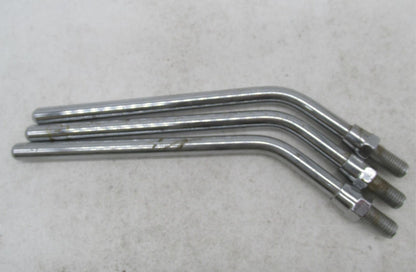 Lot of 3 Harley Davidson Universal Motorcycle  8" Chrome Mirror Stems