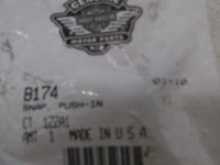 Harley Davidson Genuine NOS Push-in Snap Rivet 8174