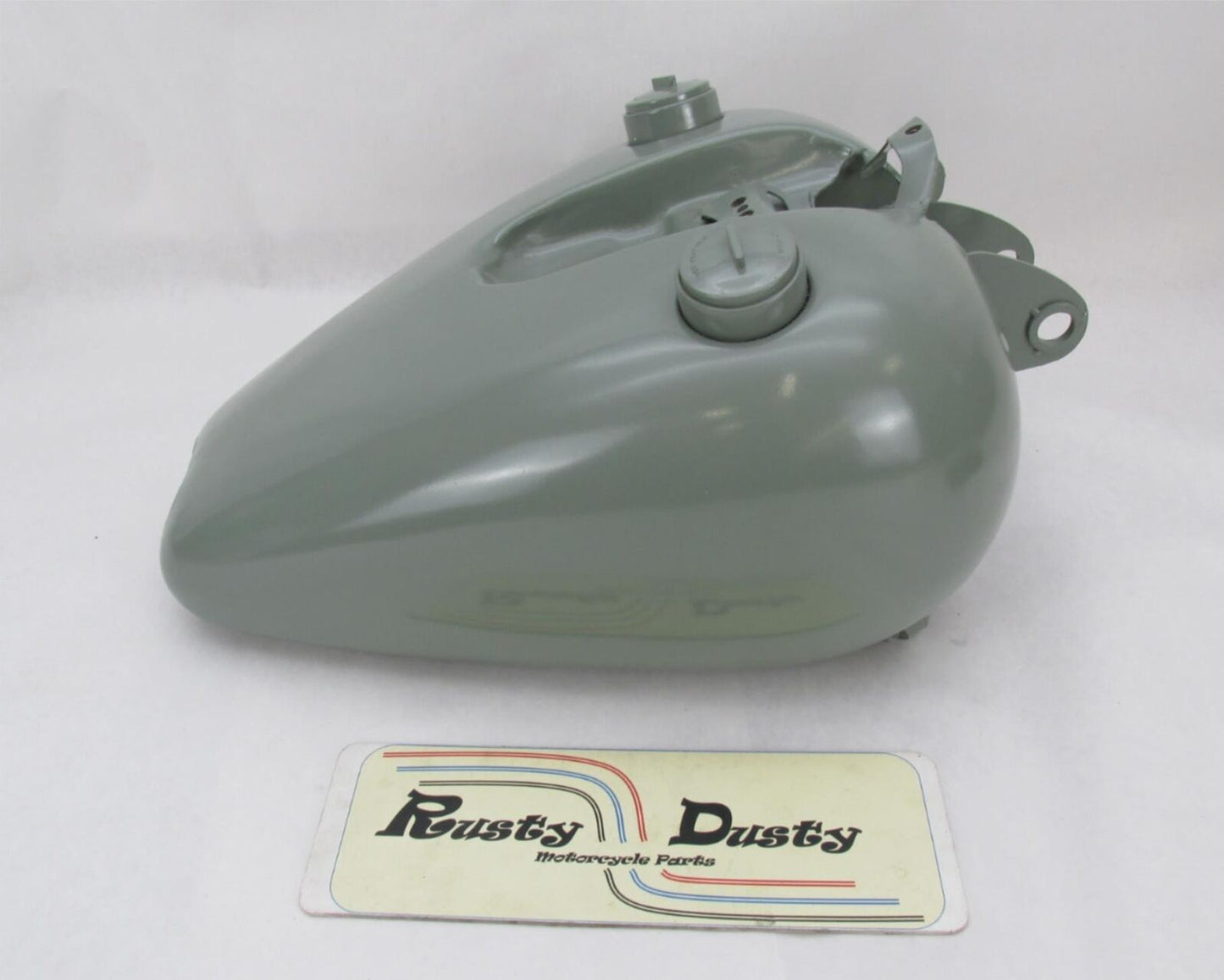 Harley Custom Chrome 1957-1978 XL Sportster Sport Bob Dual Fuel Tank Kit Primed