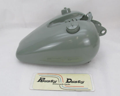 Harley Custom Chrome 1957-1978 XL Sportster Sport Bob Dual Fuel Tank Kit Primed