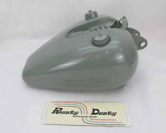 Harley Custom Chrome 1957-1978 XL Sportster Sport Bob Dual Fuel Tank Kit Primed