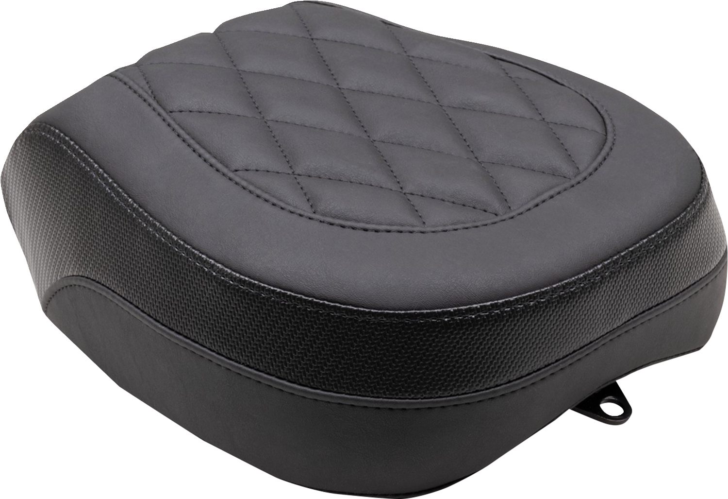Mustang Recessed Passenger Seat Black - Diamond Stitch 89741