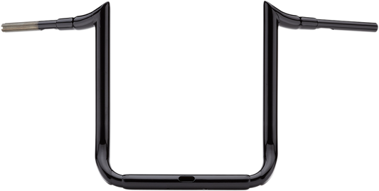 LA Choppers 1 1/2" Grande Prime Ape Handlebars 16" Black LA-7356-16B