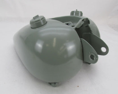 Harley Custom Chrome 1957-1978 XL Sportster Sport Bob Dual Fuel Tank Kit Primed