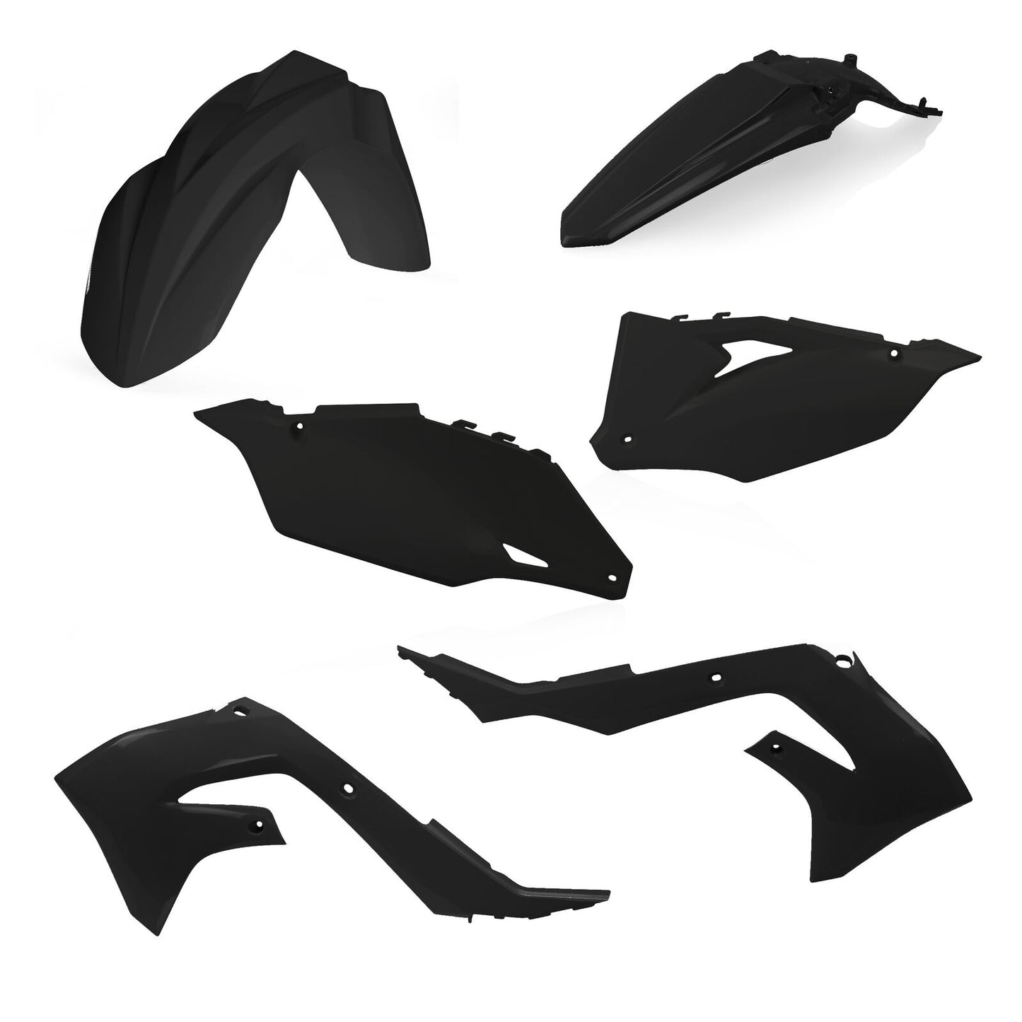 Acerbis Standard Plastic Kits Black 2736280001