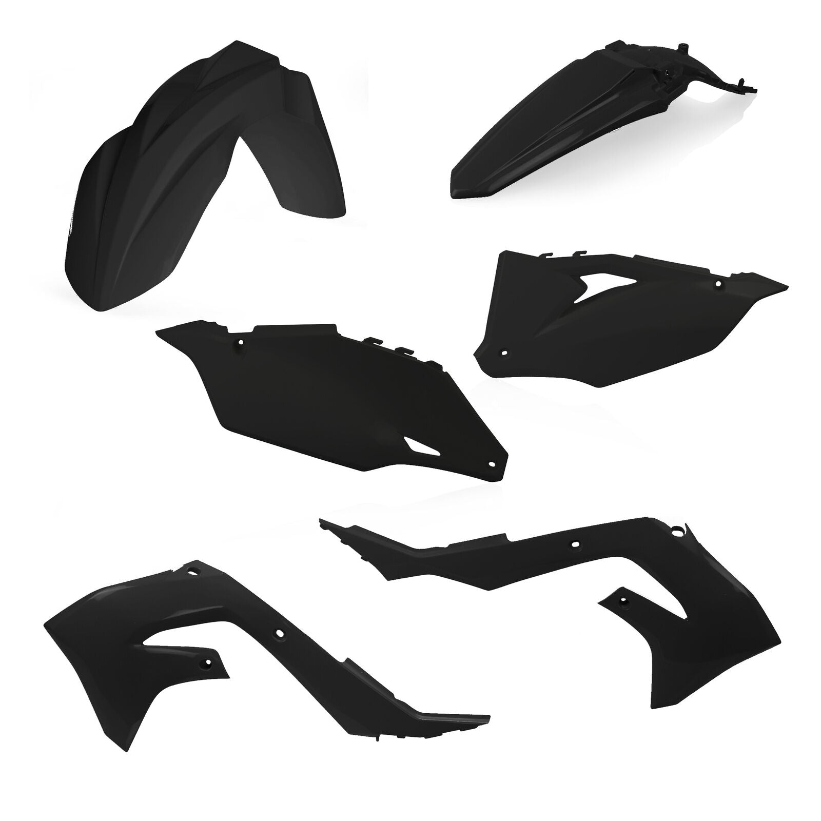 Acerbis Standard Plastic Kits Black 2736280001