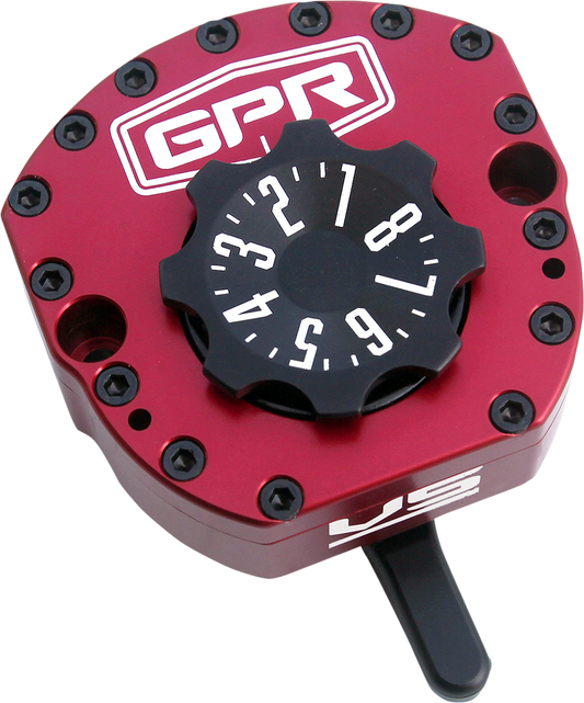 GPR V5 Steering Damper Red 5-5011-4034R