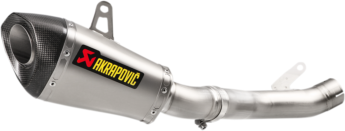 Akrapovic Slip-On Muffler ASZ Titanium/Titanium/Carbon Fiber S-K10SO17-ASZ