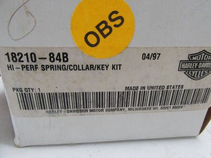 Harley-Davidson NOS Hi-Performance Valve Spring & Collar Key Kit 18210-84B