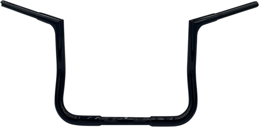 Fat Baggers, Inc. 1-1/4" EZ Install Flat Top Handlebar 12" Black 705012B