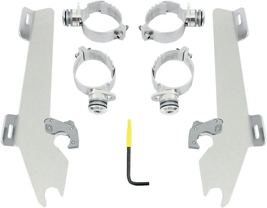 Memphis Shades Trigger Lock Mount Kit for Batwing Fairing MEK1990