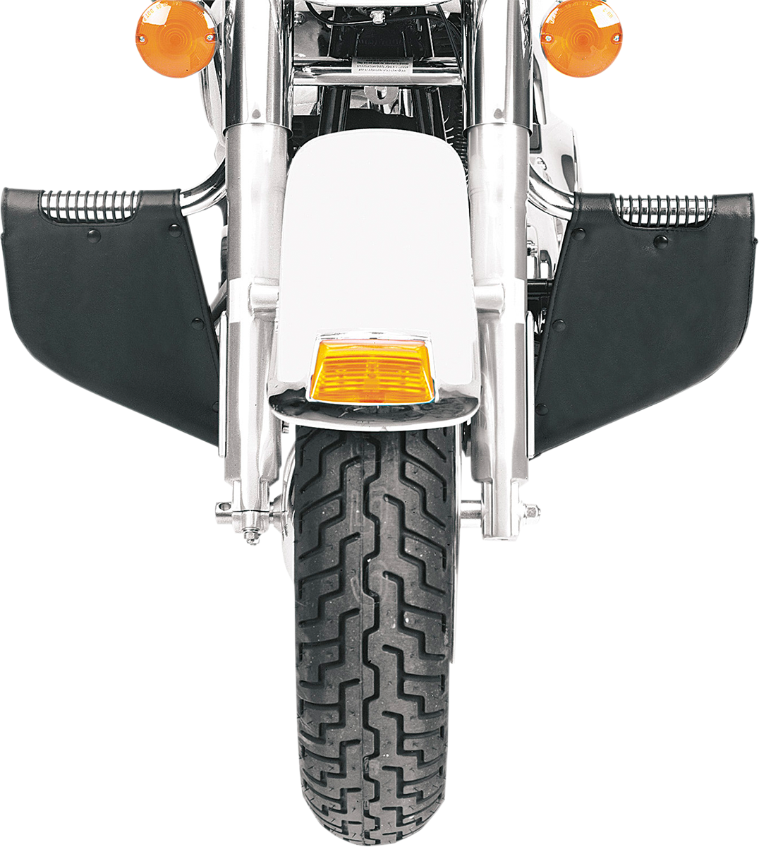 Drag Specialties Lowers for Lindby Twinbars and Highway Bars Plain 3550-0008