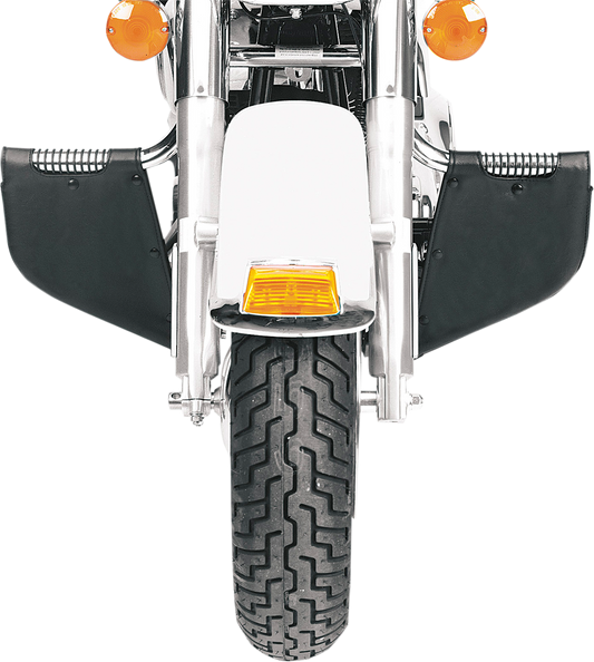 Drag Specialties Lowers for Lindby Twinbars and Highway Bars Plain 3550-0008