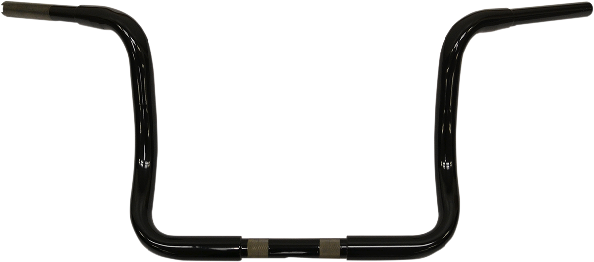 LA Choppers 1 1/4" Ape Hanger Handlebars 10" Black LA-7321-10B