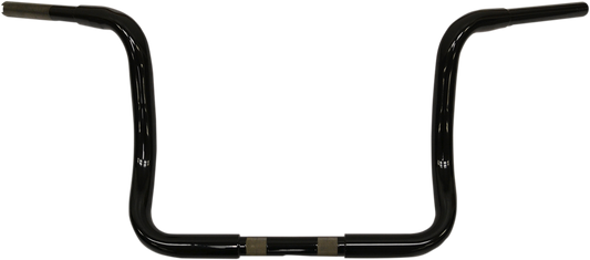 LA Choppers 1 1/4" Ape Hanger Handlebars 10" Black LA-7321-10B
