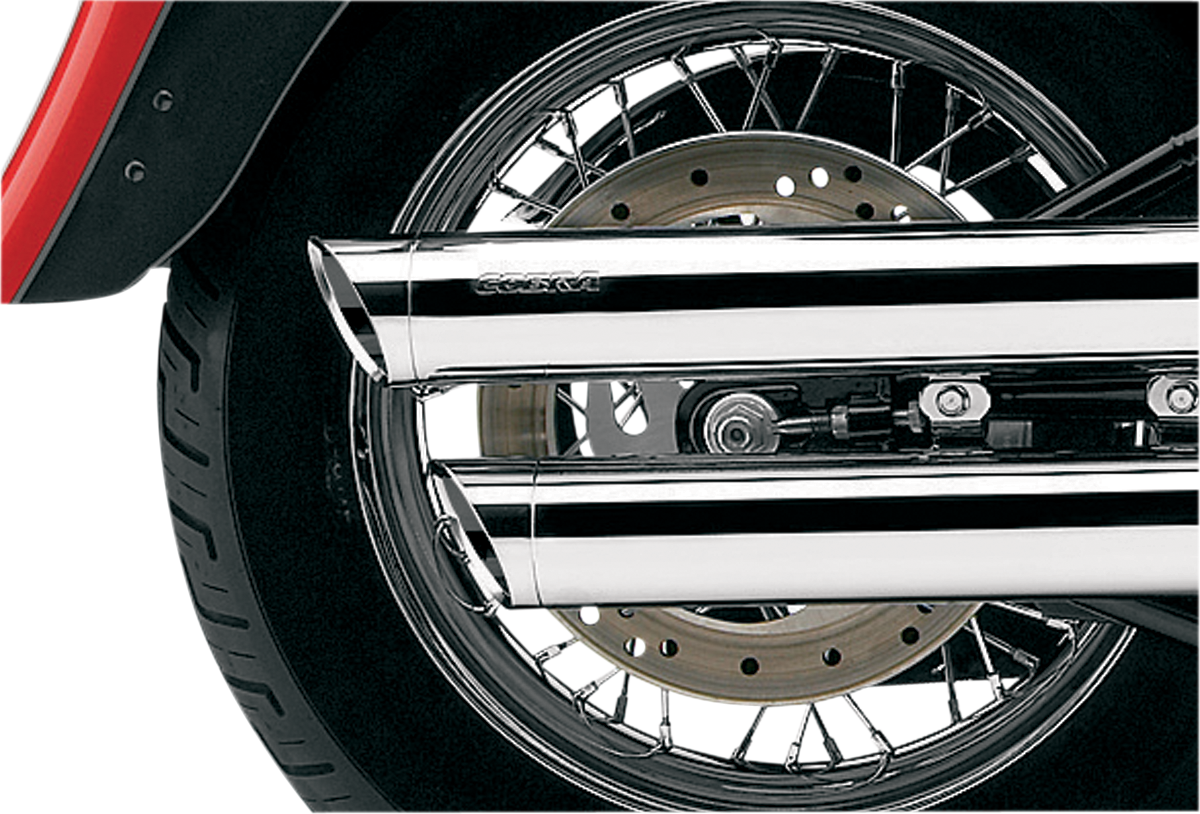 Cobra 3in. Slip-Ons Chrome 6004