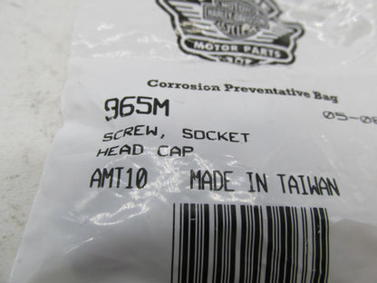 Lot of 7 Harley Davidson Genuine NOS Head Cap Socket Screws 965M