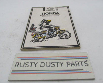 Clymer Honda 1963-1977 50cc-90cc Singles Service Repair Handbook Manual