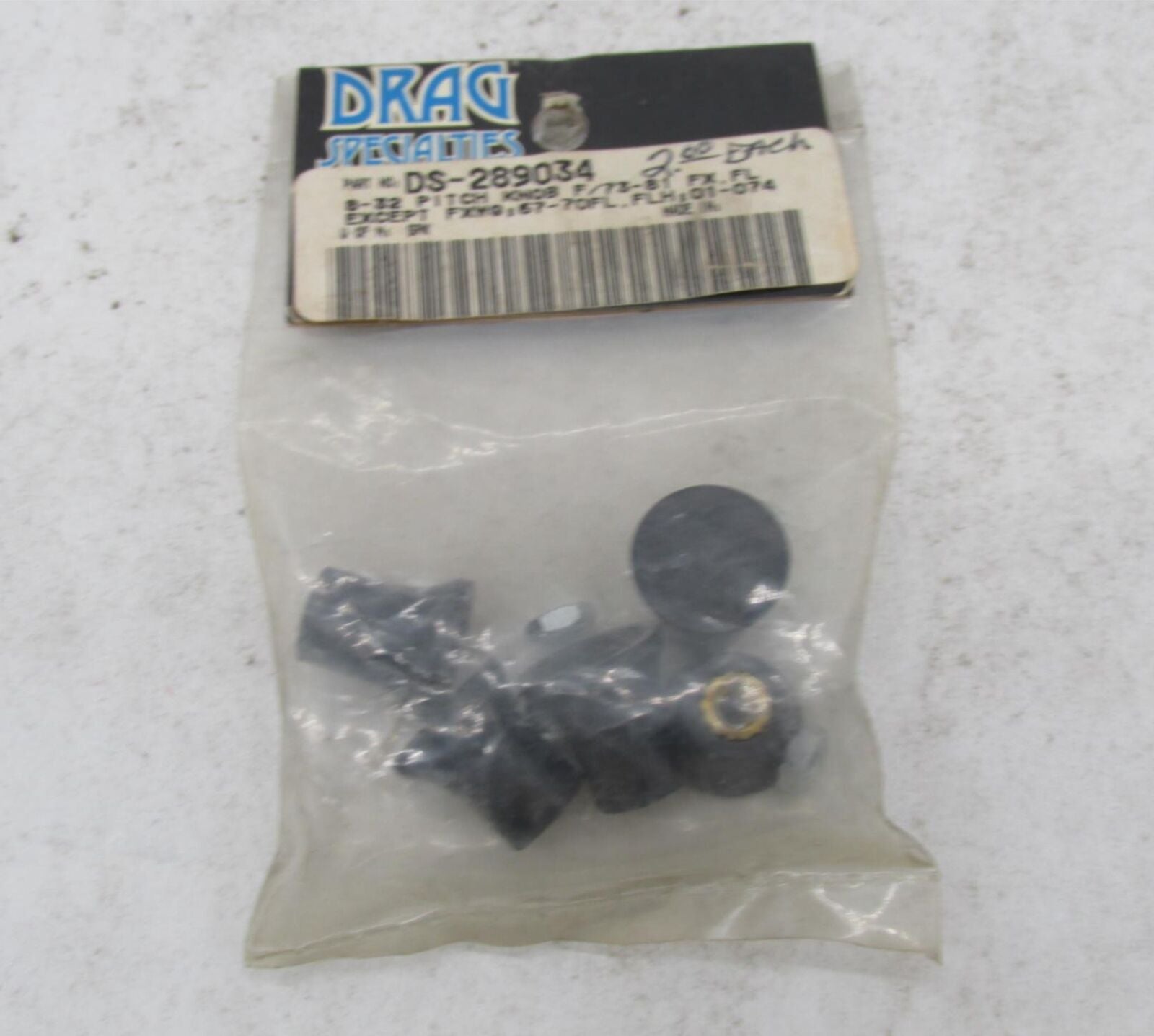 Lot of 5 Harley Davidson Drag Specialties 73-81 FX FL Choke Pitch Knob DS-289034