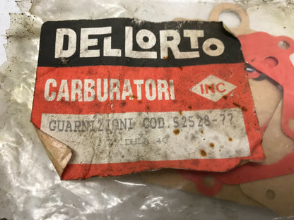 DELLORTO DHLA E F G H  CARBURETOR GASKET REBUILD KIT - ORIGINAL - ALFA