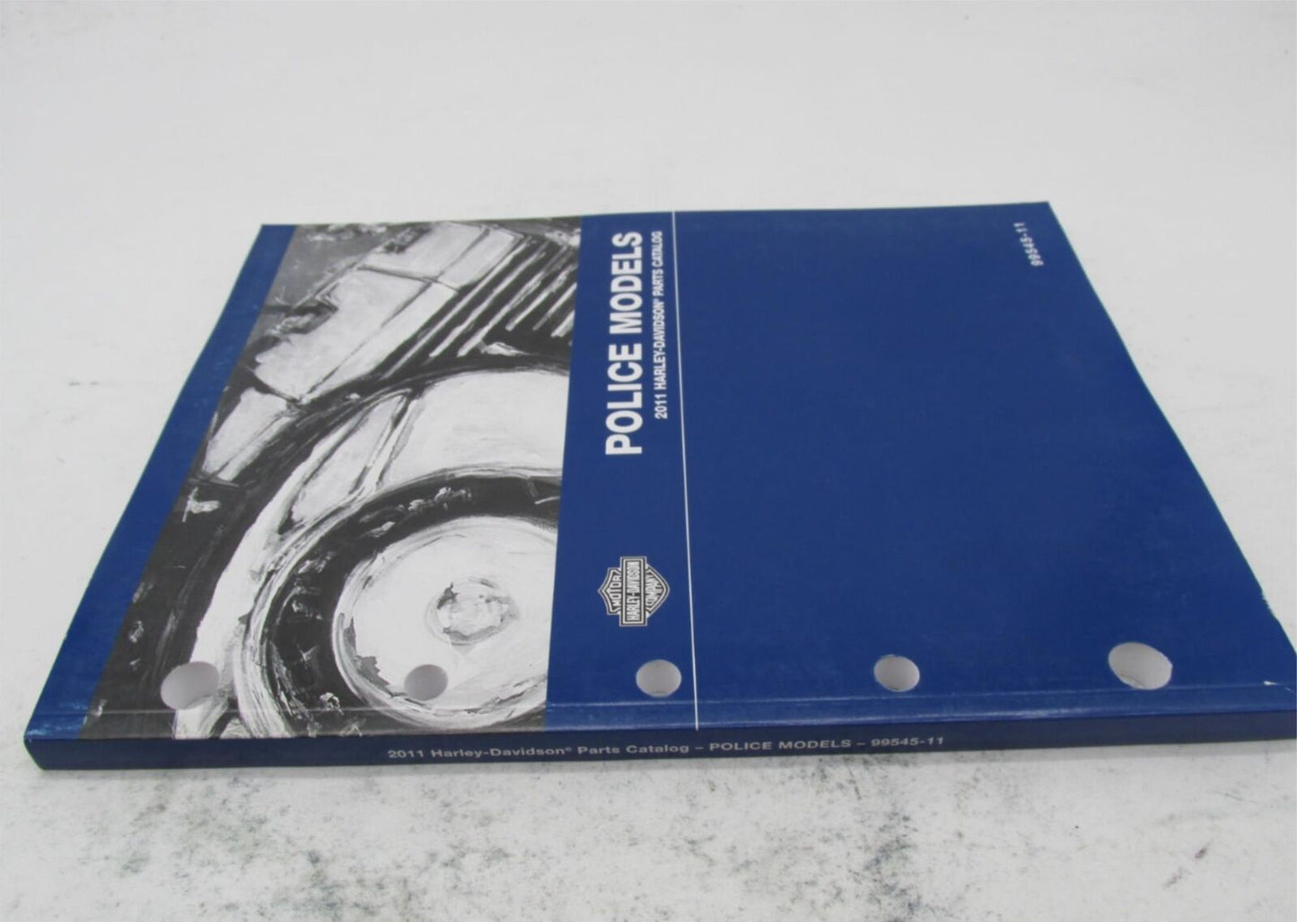 Harley-Davidson Official Factory 2011 Police Models Parts Catalog 99545-11
