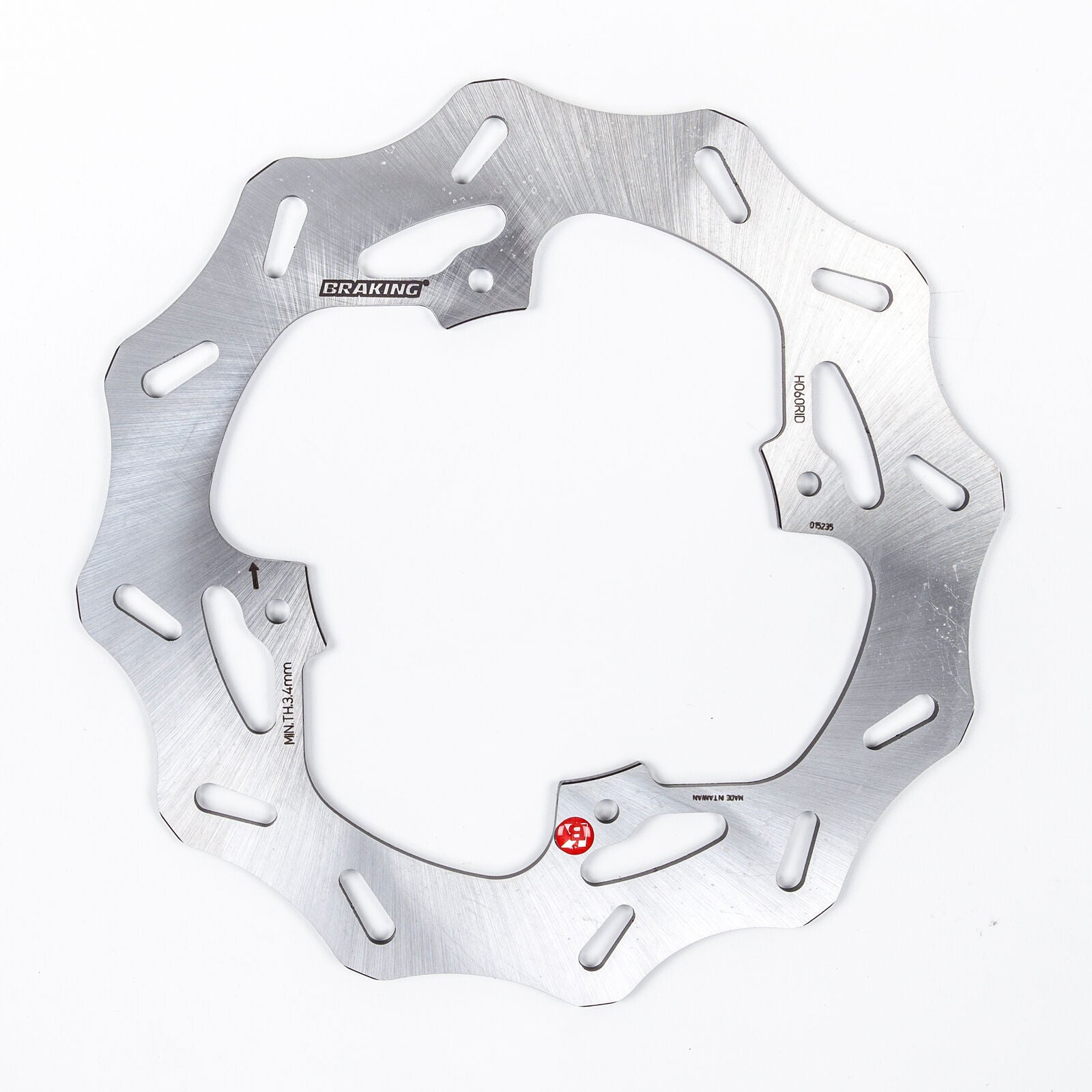 Braking Wave Brake Rotor Rear HO60RID