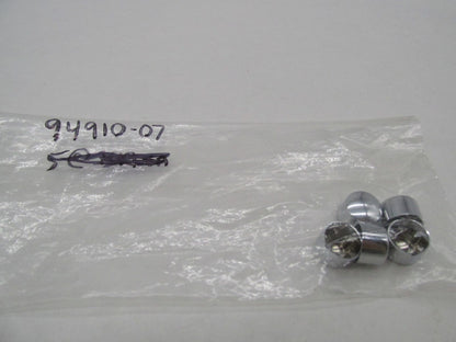 Lot of 5 Harley-Davidson Genuine NOS Chrome Bolt Trim Covers 94910-07