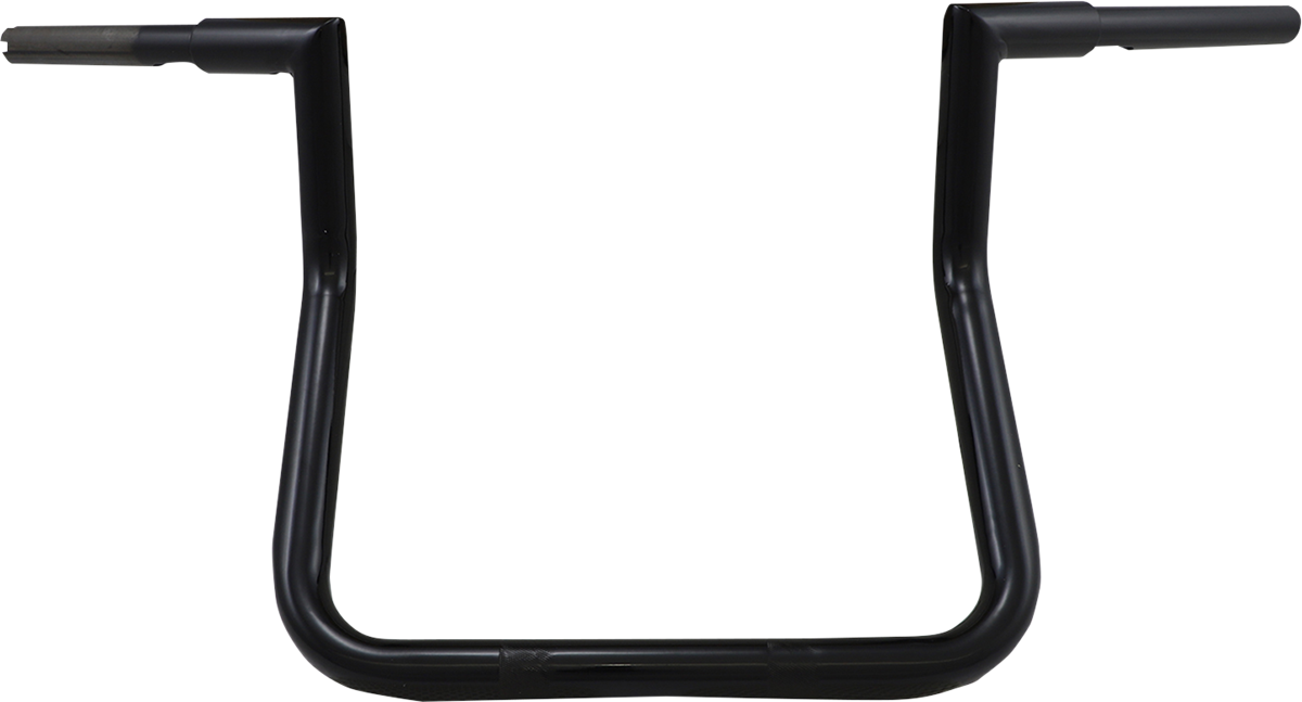 LA Choppers 1-1/4" Twin Peak Challenger Handlebar 12" Black LA-7368-12B