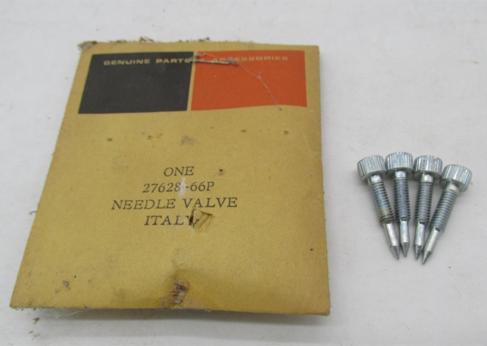 Lot of 4 Harley-Davidson Genuine NOS Aermacchi Idle Speed Screws 27628-66P